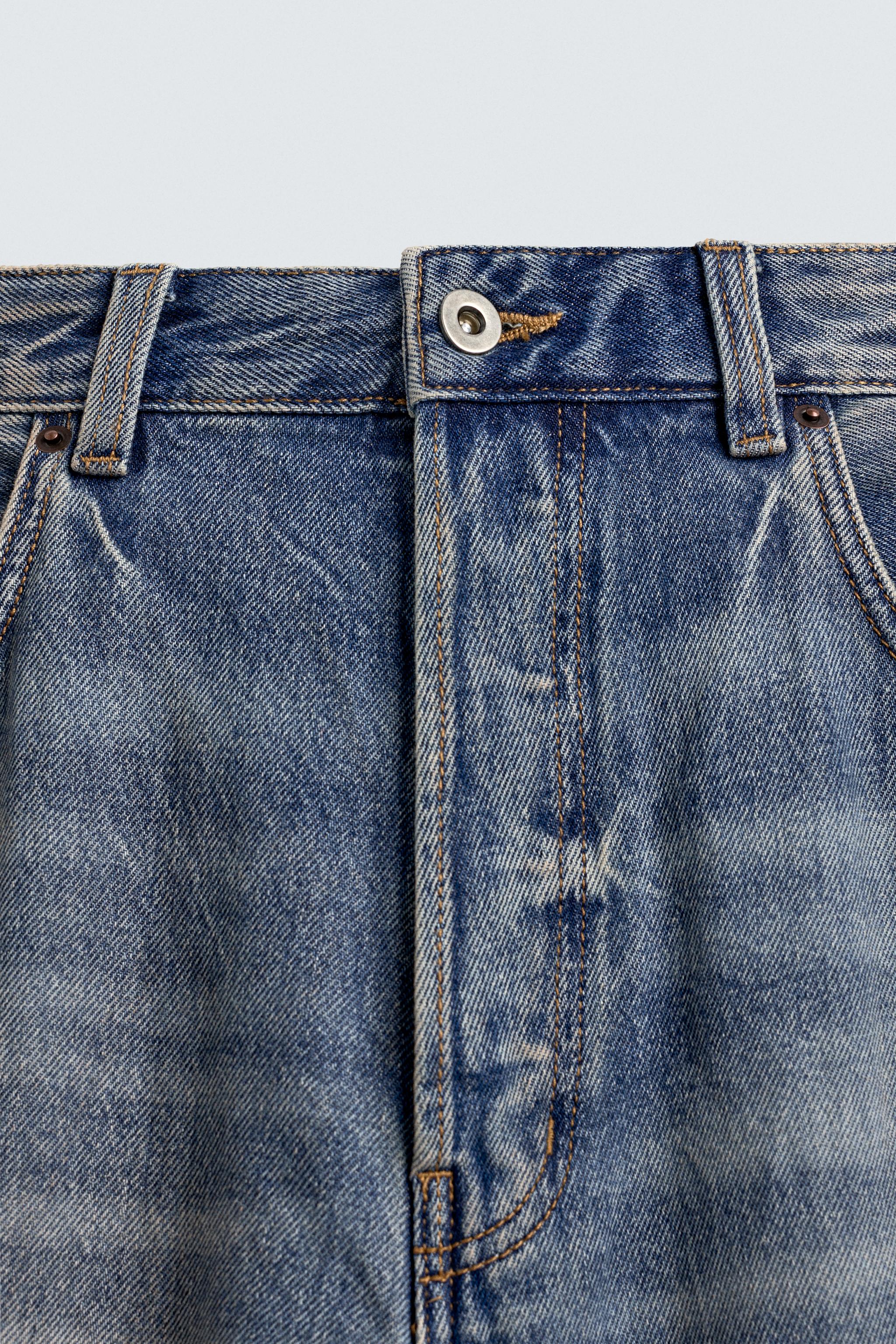 VINTAGE WASH BAGGY FIT JEANS